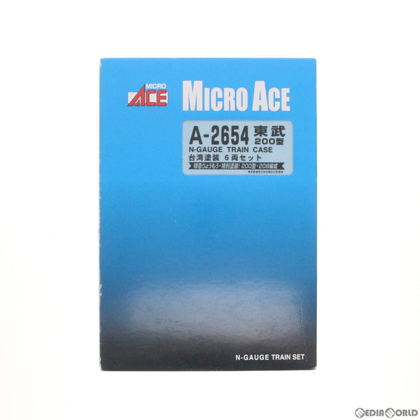 東武200型 台湾塗装 6両セット A2654 マイクロエース A2654 東武200型 台湾塗装 6両セット 鉄道模型