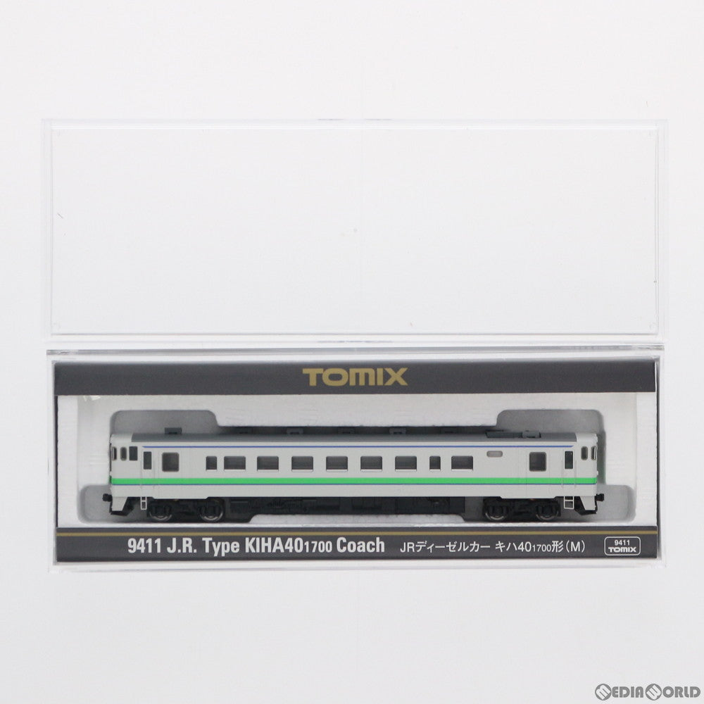【中古即納】[RWM] 9411 JRディーゼルカー キハ40-1700形(M) (動力付き) Nゲージ 鉄道模型 TOMIX(トミックス) (20190921)