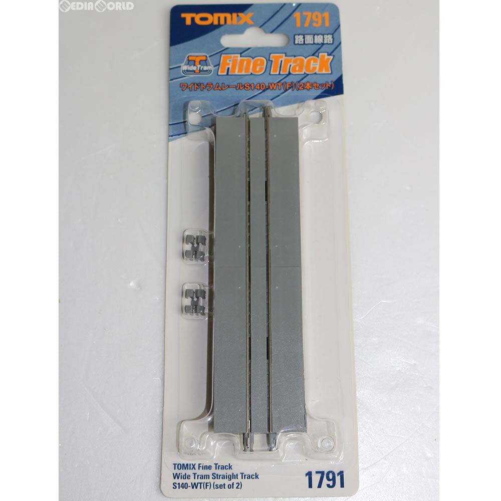 【中古即納】[RWM] 1791 ワイドトラムレールS140-WT(F) (2本セット) Nゲージ 鉄道模型 TOMIX(トミックス) (20110703)