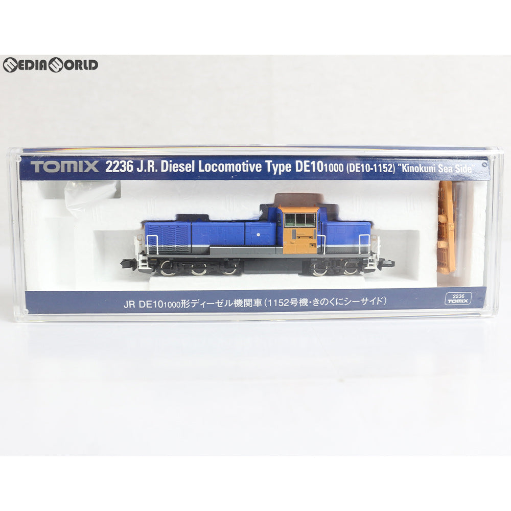 【中古即納】[RWM] 2236 JR DE10-1000形 ディーゼル機関車(1152号機・きのくにシーサイド) Nゲージ 鉄道模型 TOMIX(トミックス) (20171102)