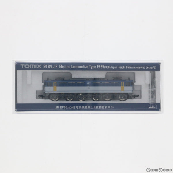 【中古即納】[RWM]9184 JR EF65-2000形電気機関車(JR貨物更新車B)(動力付き) Nゲージ 鉄道模型 TOMIX(トミックス )(20170924)