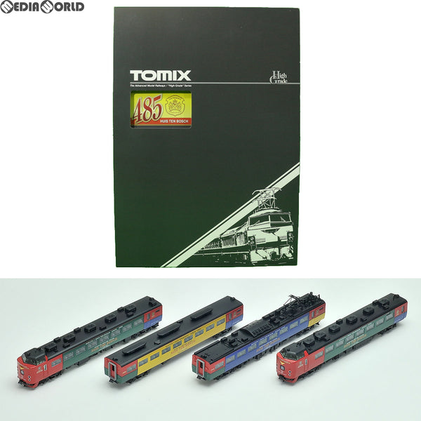 RWM]98252 JR 485系特急電車(ハウステンボス)セット(4両) Nゲージ 鉄道模型 TOMIX(トミックス)