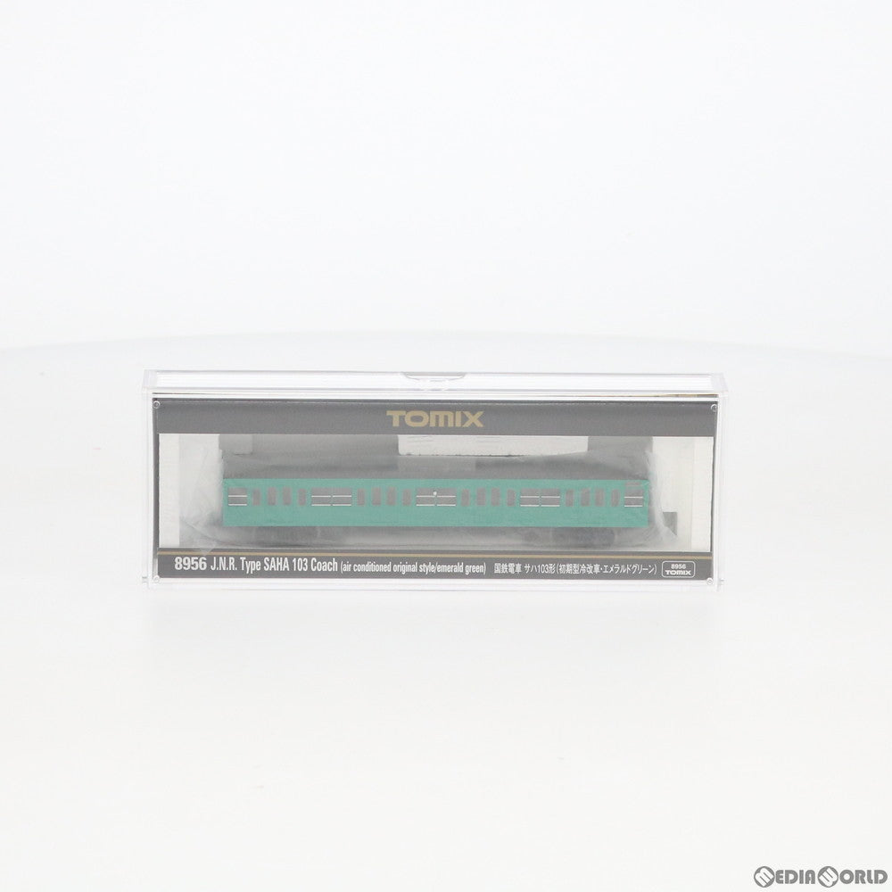 【中古即納】[RWM] (再販) 8956 国鉄電車 サハ103形(初期型冷改車・エメラルドグリーン) (動力無し) Nゲージ 鉄道模型 TOMIX(トミックス) (20200215)