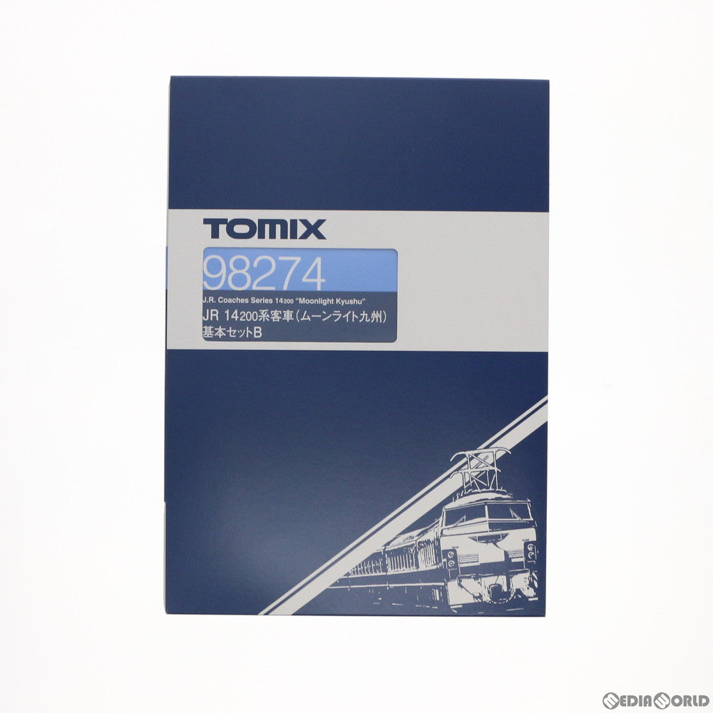 【中古即納】[RWM] 98274 JR 14-200系客車(ムーンライト九州) 基本セットB(4両) (動力無し) Nゲージ 鉄道模型 TOMIX(トミックス) (20180324)
