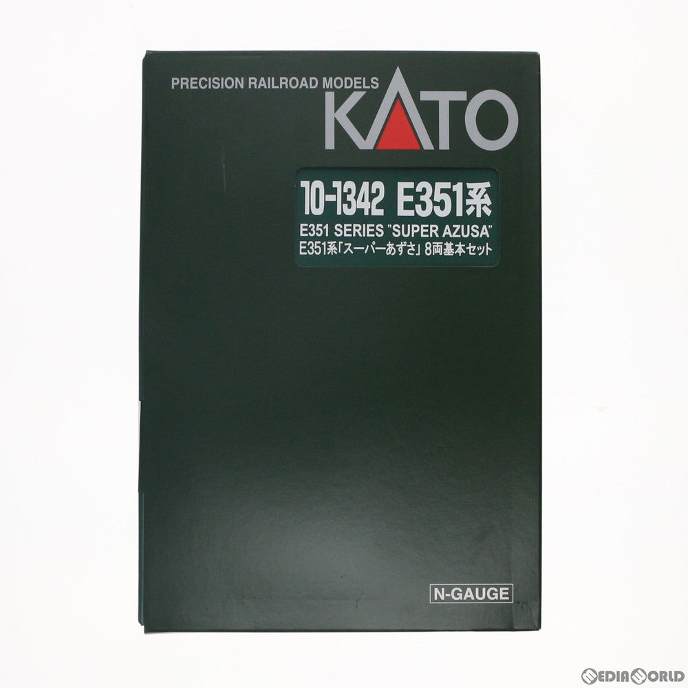 【中古即納】[RWM] 10-1342 E351系「スーパーあずさ」 8両基本セット(動力付き) Nゲージ 鉄道模型 KATO(カトー) (20180301)