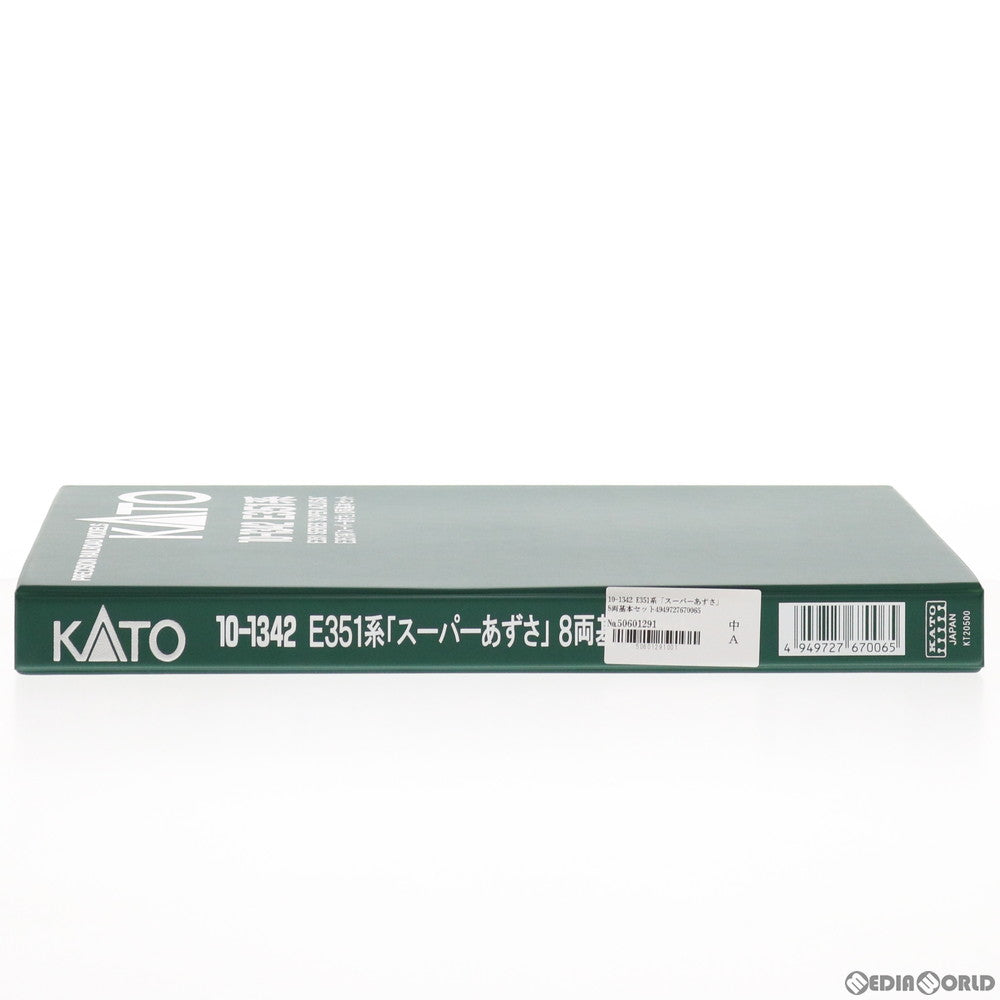 【新品即納】[RWM] (再販) 10-1342 E351系「スーパーあずさ」 8両基本セット(動力付き) Nゲージ 鉄道模型 KATO(カトー) (20220331)