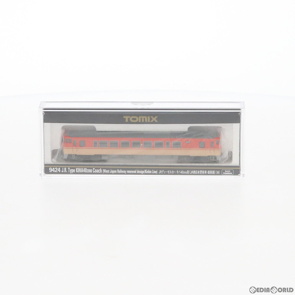 【中古即納】[RWM] 9424 JRディーゼルカー キハ40-2000形(JR西日本更新車・姫新線) (M) (動力付き) Nゲージ 鉄道模型 TOMIX(トミックス) (20180228)