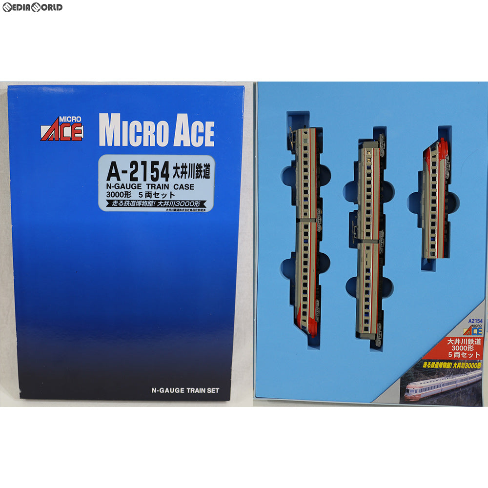 【中古即納】[RWM] A2154 大井川鉄道3000形 5両セット Nゲージ 鉄道模型 MICRO ACE(マイクロエース) (20180601)