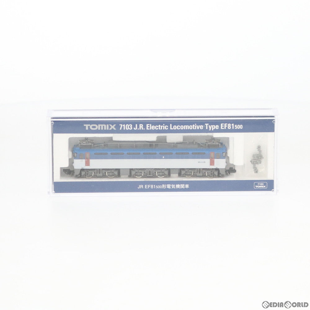 【中古即納】[RWM] 7103 JR EF81-500形電気機関車(動力付き) Nゲージ 鉄道模型 TOMIX(トミックス) (20180624)