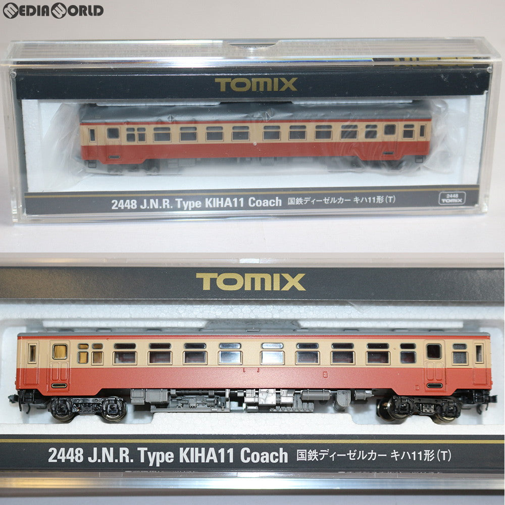【中古即納】[RWM] (再販) 2448 国鉄ディーゼルカー キハ11形(T) Nゲージ 鉄道模型 TOMIX(トミックス) (20180531)