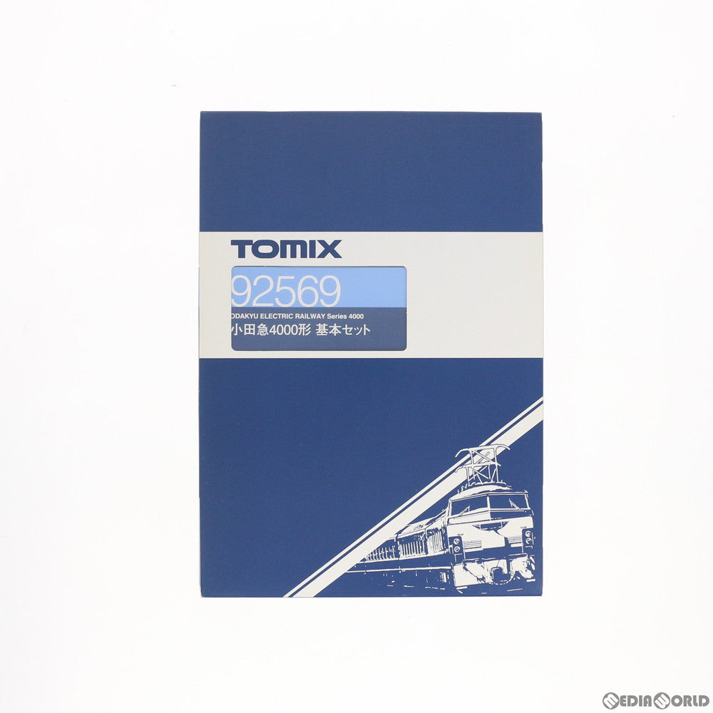 【中古即納】[RWM] 92569 小田急4000形基本セット(4両) (動力付き) Nゲージ 鉄道模型 TOMIX(トミックス) (20150930)