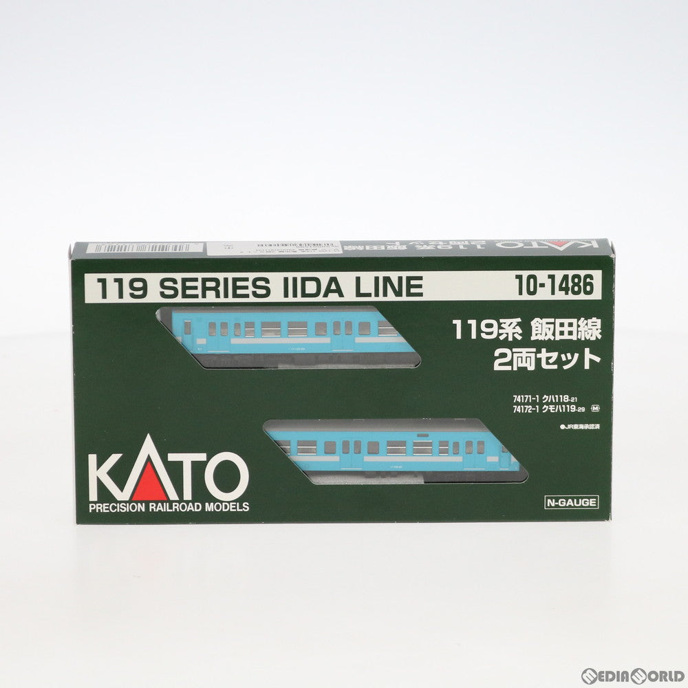 【中古即納】[RWM] 10-1486 119系 飯田線 2両セット(動力付き) Nゲージ 鉄道模型 KATO(カトー) (20180728)