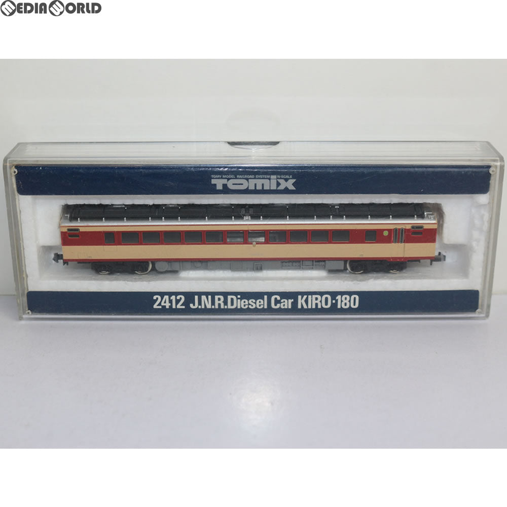 【中古即納】[RWM] 2412 国鉄 キロ180形ディーゼル動車 Nゲージ 鉄道模型 TOMIX(トミックス) (20001231)