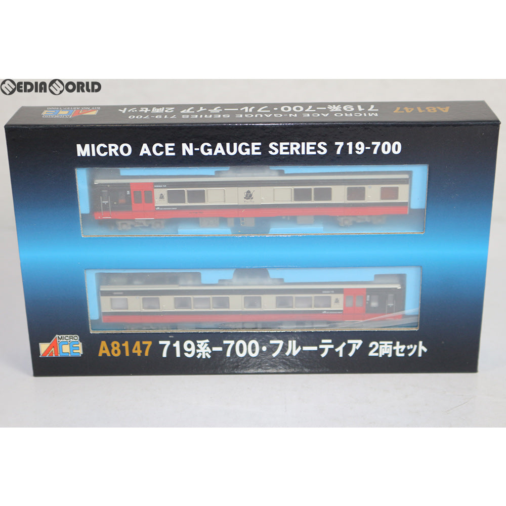 【中古即納】[RWM] A8147 719系-700・フルーティア 2両セット Nゲージ 鉄道模型 MICRO ACE(マイクロエース) (20180706)