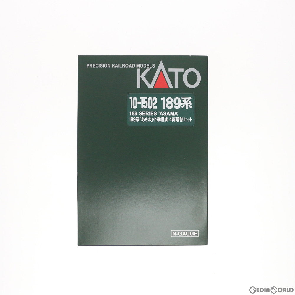 【中古即納】[RWM] 10-1502 189系「あさま」小窓編成 4両増結セット(動力無し) Nゲージ 鉄道模型 KATO(カトー) (20180802)