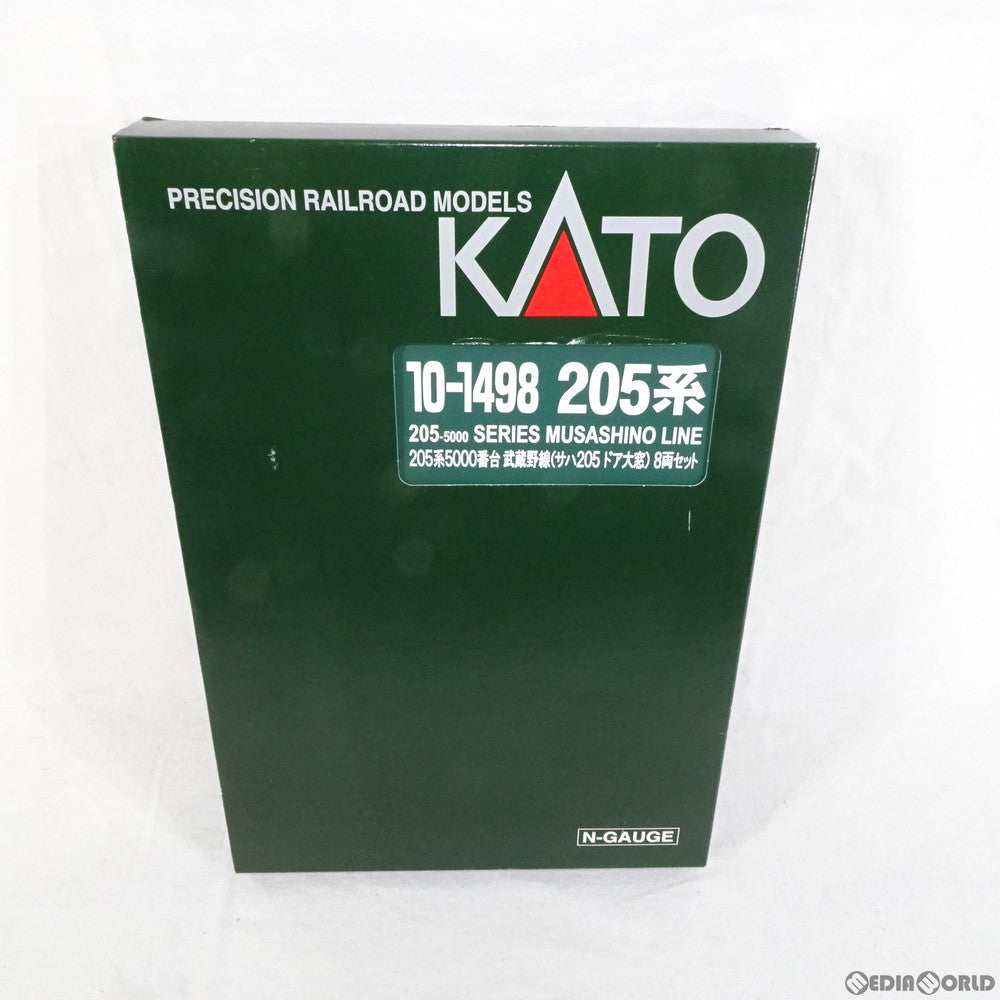 【中古即納】[RWM] 10-1498 205系5000番台 武蔵野線(サハ205 ドア大窓) 8両セット Nゲージ 鉄道模型 KATO(カトー) (20180825)