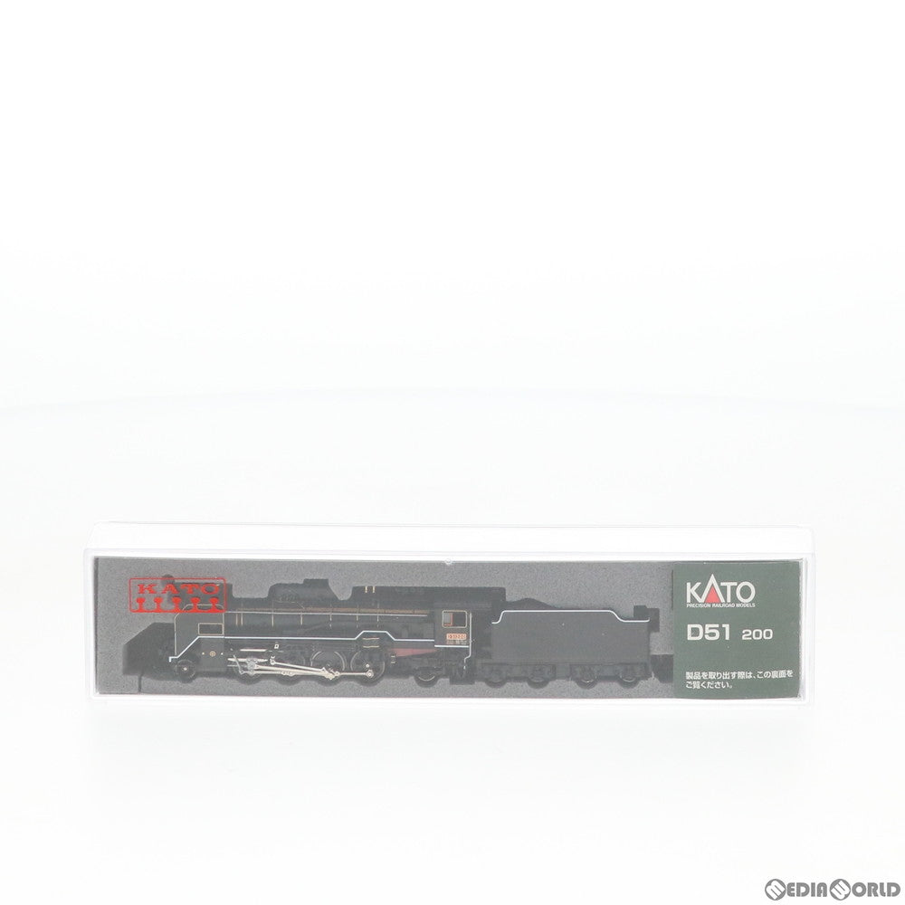 【新品即納】[RWM] (再販) 2016-8 D51 200 (動力付き) Nゲージ 鉄道模型 KATO(カトー) (20230302)