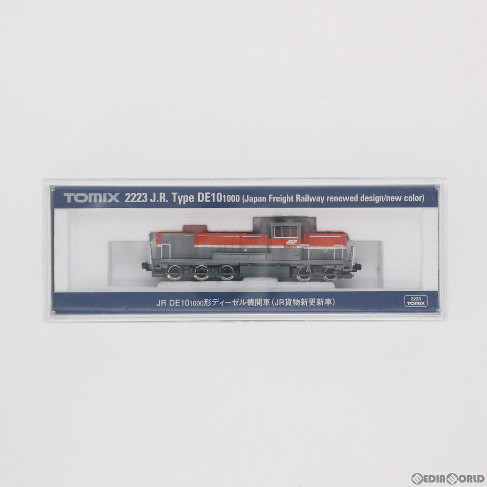 【中古即納】[RWM] 2223 JR DE10-1000形ディーゼル機関車(JR貨物新更新車) Nゲージ 鉄道模型 TOMIX(トミックス) (20101223)