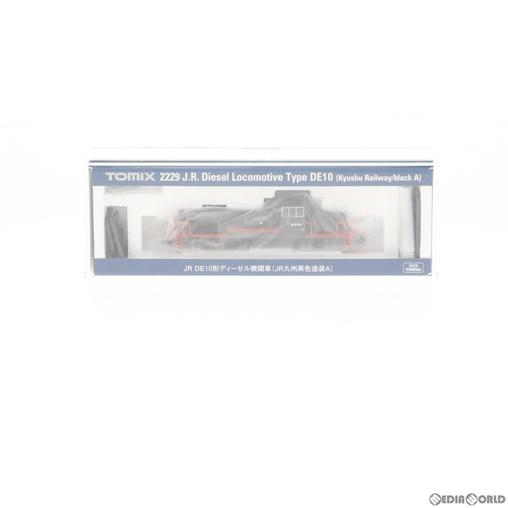 【中古即納】[RWM] 2229 JR DE10形ディーゼル機関車(JR九州黒色塗装A) Nゲージ 鉄道模型 TOMIX(トミックス) (20160730)