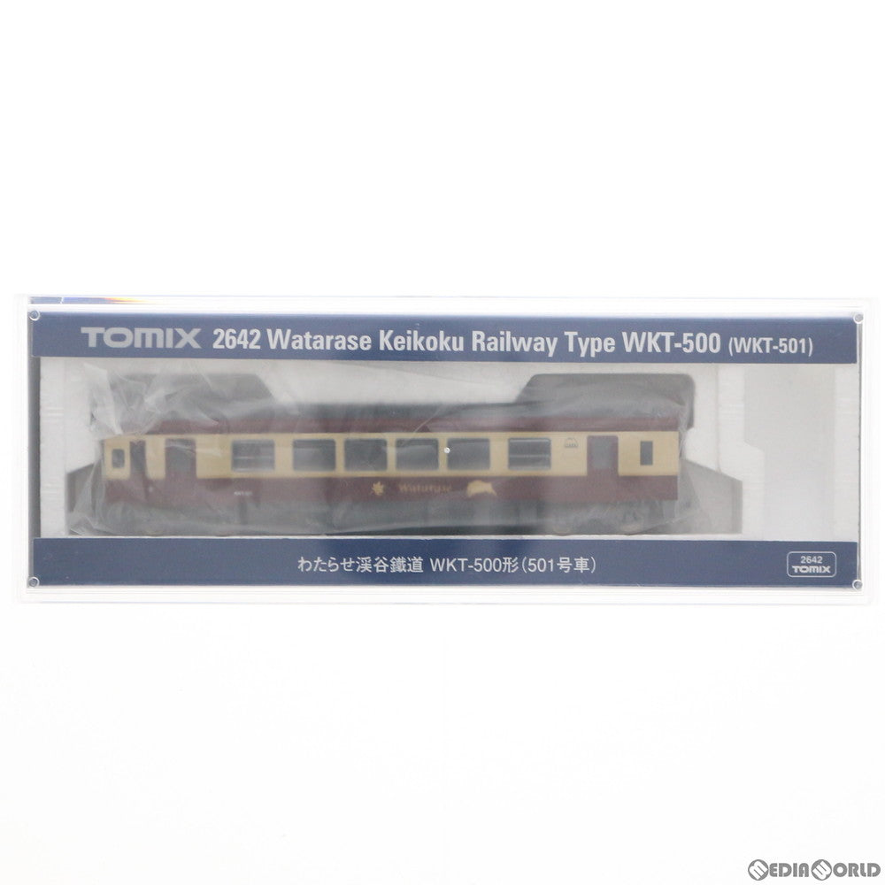 【中古即納】[RWM] 2642 わたらせ渓谷鐵道 WKT-500形(501号車) (動力無し) Nゲージ 鉄道模型 TOMIX(トミックス) (20151130)