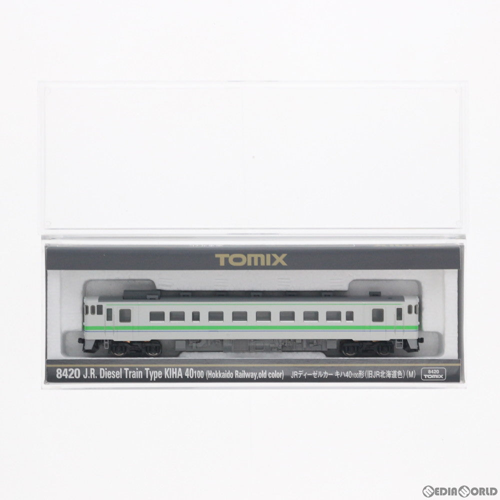 【中古即納】[RWM] 8420 JRディーゼルカー キハ40 100形(旧JR北海道色) (M) (動力付き) Nゲージ 鉄道模型 TOMIX(トミックス) (20110130)