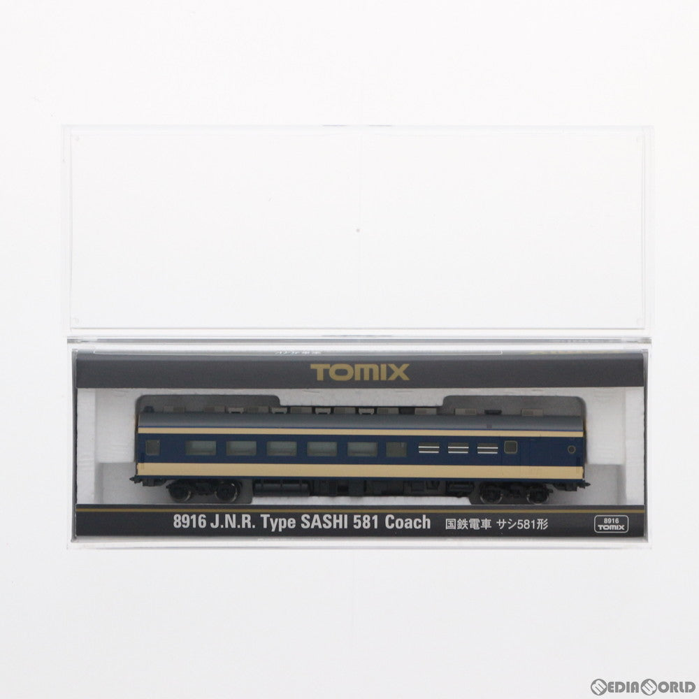 【中古即納】[RWM] 8916 国鉄電車 サシ581形(動力無し) Nゲージ 鉄道模型 TOMIX(トミックス) (20070920)