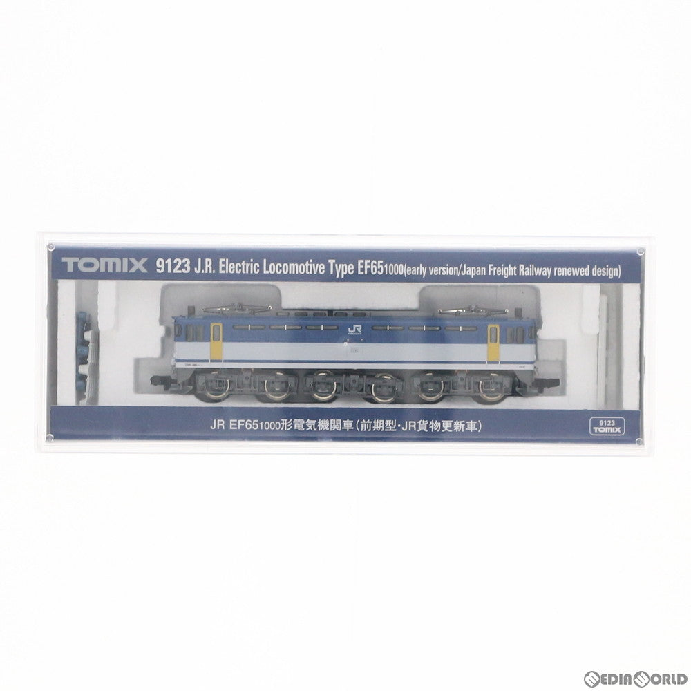【中古即納】[RWM] 9123 JR EF65-1000形 電気機関車(前期型・JR貨物更新車) (動力付き) Nゲージ 鉄道模型 TOMIX(トミックス) (20110920)