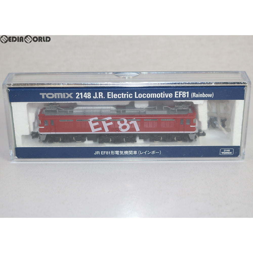 【中古即納】[RWM] 2148 JR EF81形電気機関車 レインボー Nゲージ 鉄道模型 TOMIX(トミックス) (20020228)