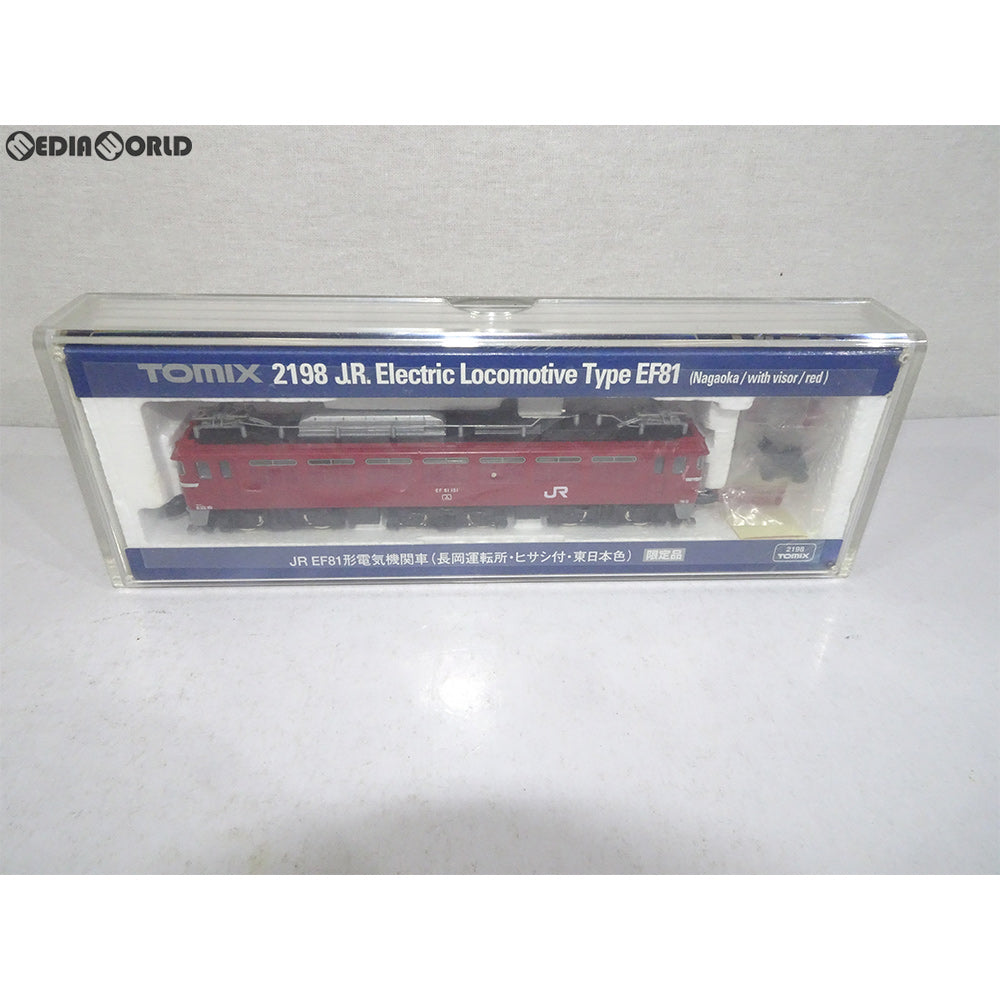 【中古即納】[RWM] 2198 限定品 JR EF81形 電気機関車(長岡運転所・ヒサシ付・東日本色) Nゲージ 鉄道模型 TOMIX(トミックス) (20031023)