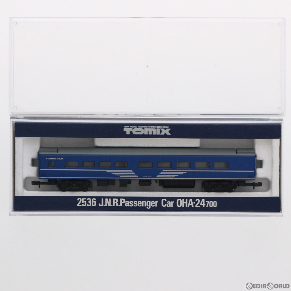 【中古即納】[RWM] 2536 国鉄客車 オハ24-700形 ロビーカー(動力無し) Nゲージ 鉄道模型 TOMIX(トミックス) (20010125)