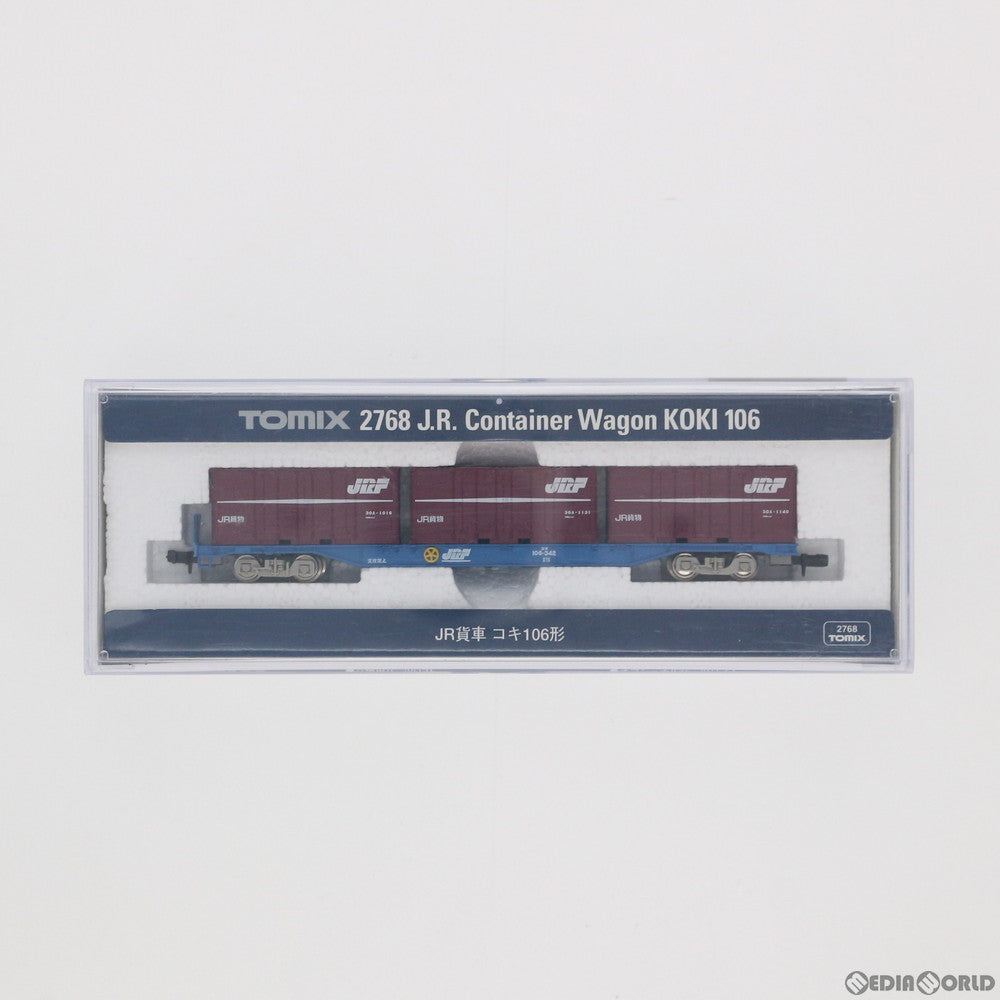 【中古即納】[RWM] 2768 JR貨車 コキ106形(動力無し) Nゲージ 鉄道模型 TOMIX(トミックス) (20090831)