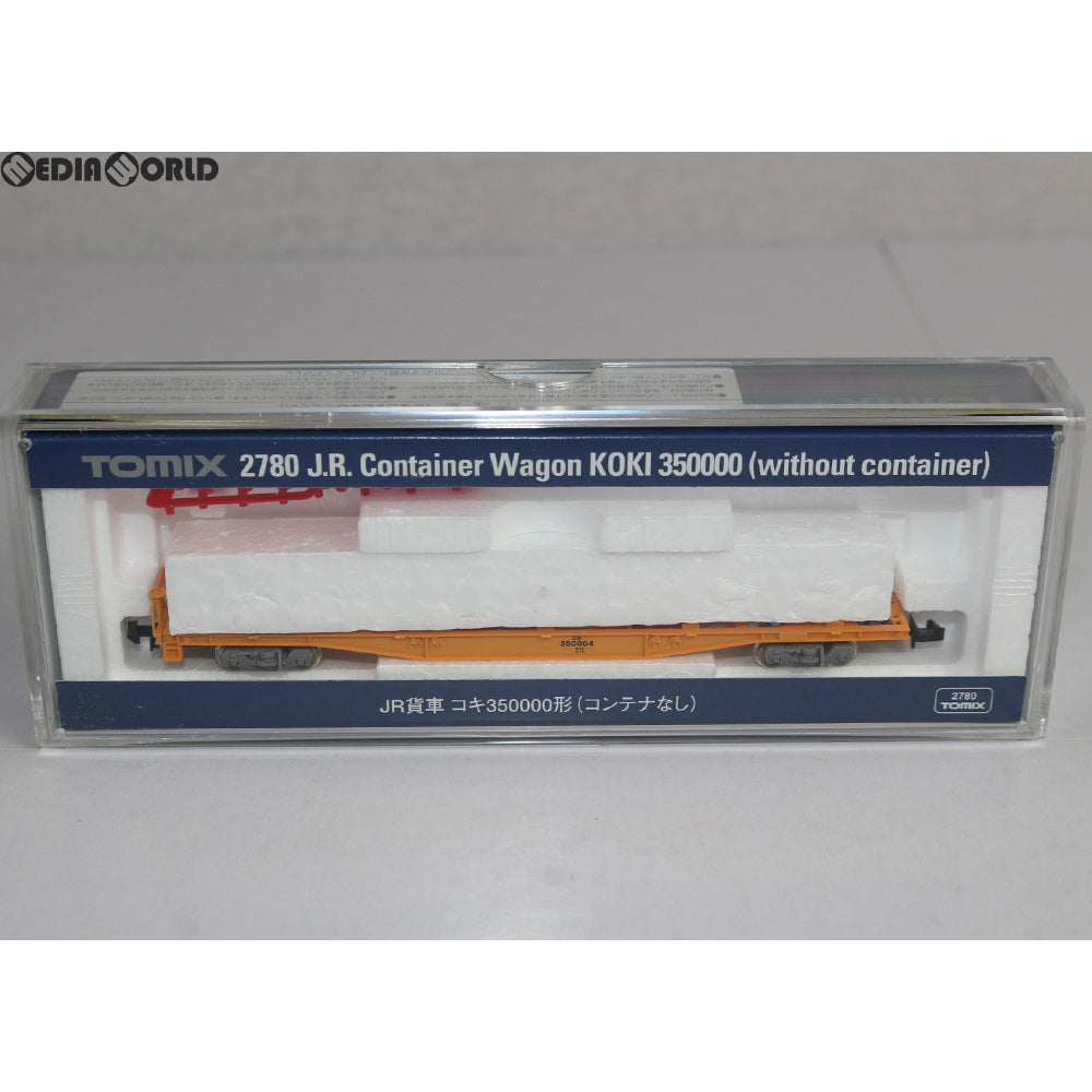 【中古即納】[RWM] 2780 JR コキ350000形(コンテナなし) Nゲージ 鉄道模型 TOMIX(トミックス) (20040731)