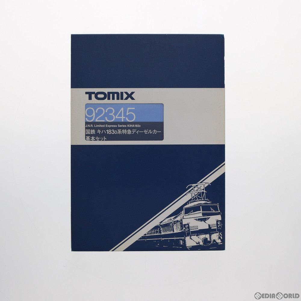 【中古即納】[RWM] 92345 国鉄 キハ183-0系 特急ディーゼルカー 基本4両セット(動力付き) Nゲージ 鉄道模型 TOMIX(トミックス) (20080530)