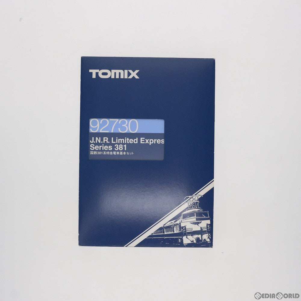 【中古即納】[RWM] 92730 国鉄 381系特急電車基本セット(7両) Nゲージ 鉄道模型 TOMIX(トミックス) (20010628)