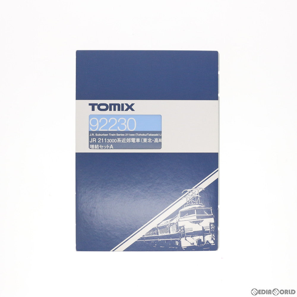 【中古即納】[RWM] 92230 JR 211-3000系近郊電車(東北・高崎線) 増結セットA(5両) (動力無し) Nゲージ 鉄道模型 TOMIX(トミックス) (20021220)