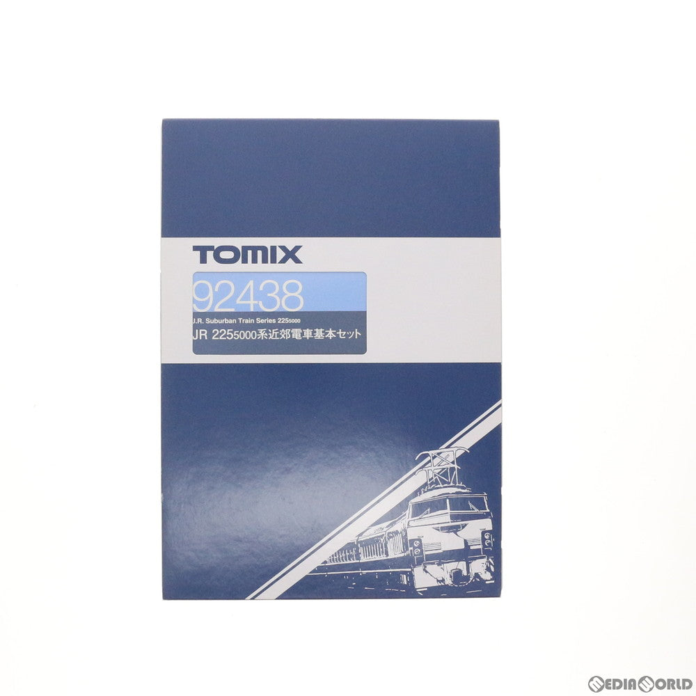 【中古即納】[RWM] 92438 JR 225-5000系近郊電車基本セット(4両) Nゲージ 鉄道模型 TOMIX(トミックス) (20120331)