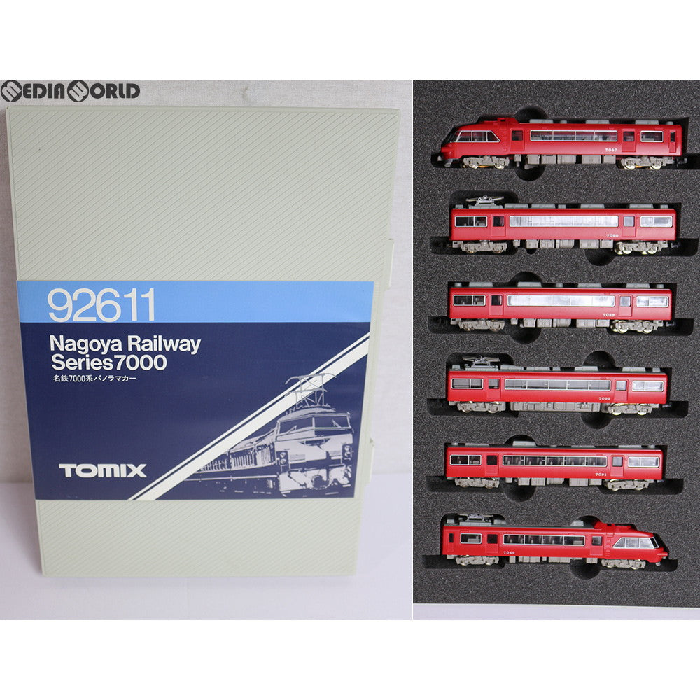 【中古即納】[RWM] 92611 名鉄7000系パノラマカーセット(6両) Nゲージ 鉄道模型 TOMIX(トミックス) (20031130)