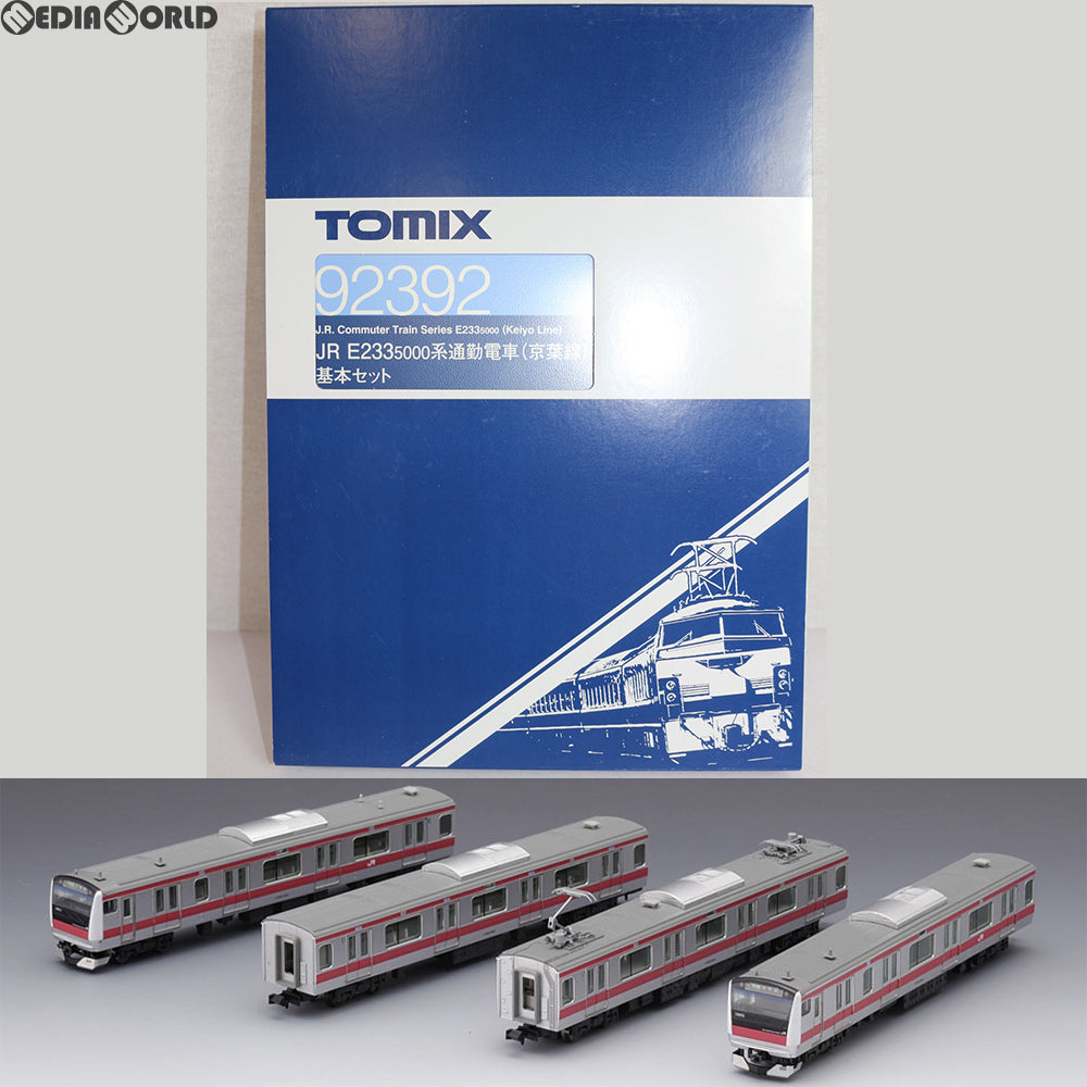 【中古即納】[RWM] 92392 JR E233-5000系通勤電車(京葉線) 基本セット(4両) Nゲージ 鉄道模型 TOMIX(トミックス) (20101130)