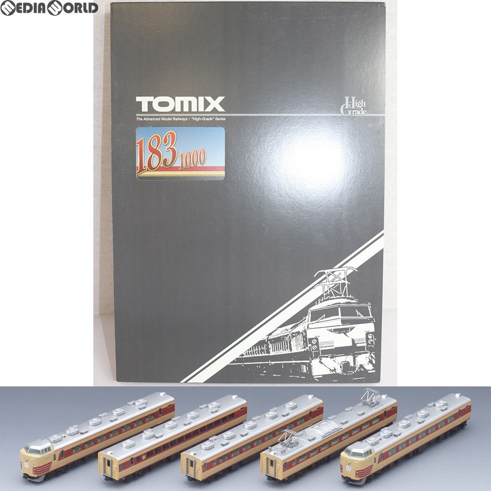 【中古即納】[RWM] 92518 国鉄 183-1000系特急電車基本セット(5両) Nゲージ 鉄道模型 TOMIX(トミックス) (20140131)