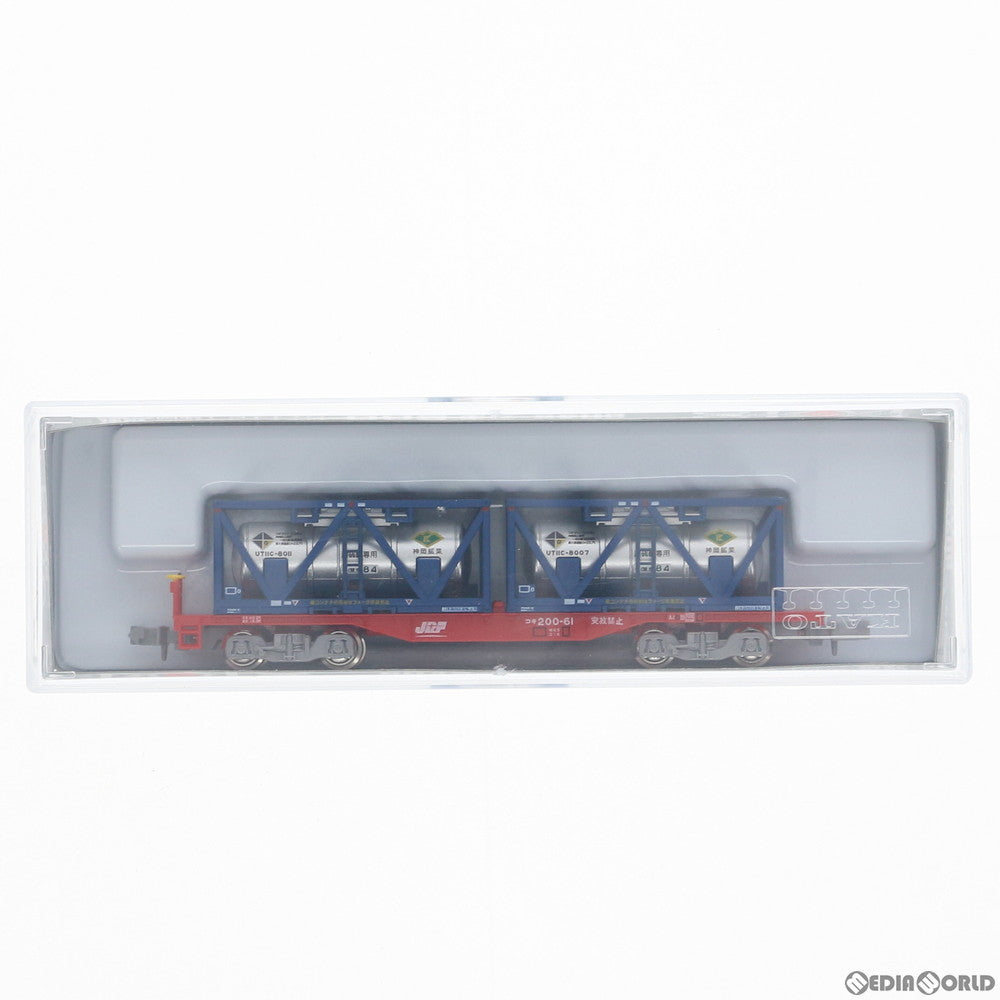 【中古即納】[RWM] 8042 コキ200 UT11C「神岡鉱業」コンテナ積載(動力無し) Nゲージ 鉄道模型 KATO(カトー) (20030130)