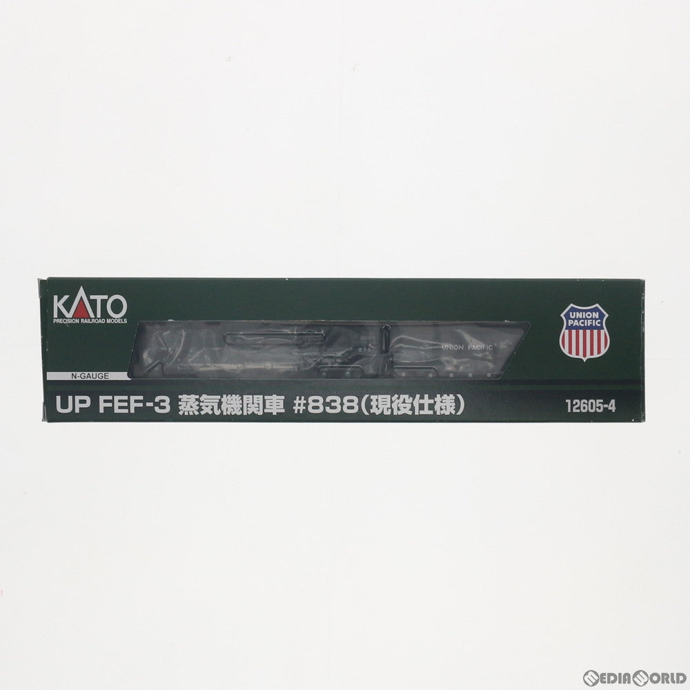 【中古即納】[RWM] 12605-4 UP FEF-3 蒸気機関車 #838(現役仕様) (動力付き) Nゲージ 鉄道模型 KATO(カトー) (20161009)