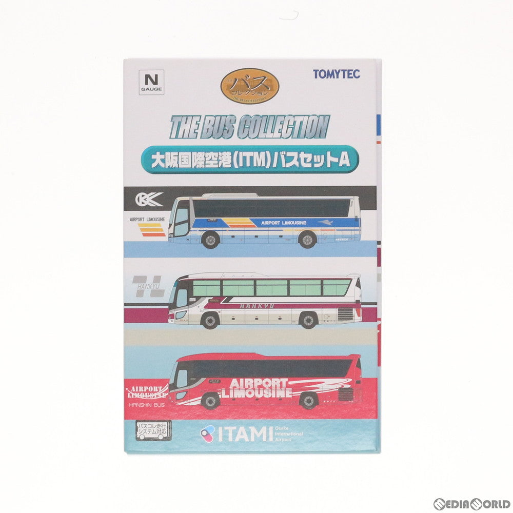 【中古即納】[RWM] 290780 ザ・バスコレクション 大阪国際空港(ITM) バスセットA Nゲージ 鉄道模型 TOMYTEC(トミーテック) (20180922)