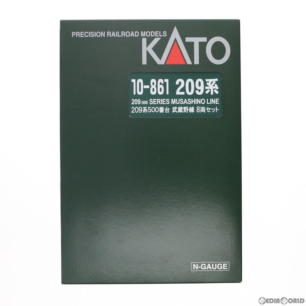 【中古即納】[RWM] 10-861 209系500番台 武蔵野線 8両セット(動力付き) Nゲージ 鉄道模型 KATO(カトー) (20110630)