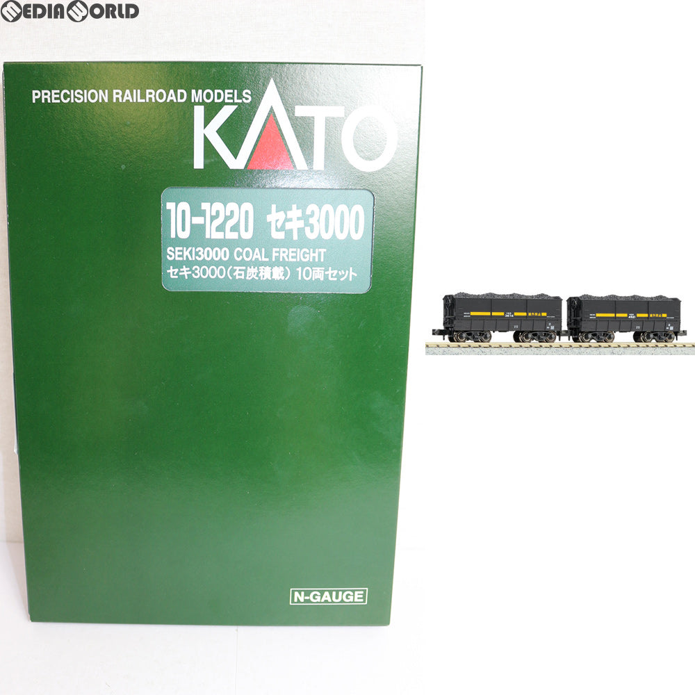 【中古即納】[RWM] 10-1220 セキ3000(石炭積載) 10両セット Nゲージ 鉄道模型 KATO(カトー) (20140131)