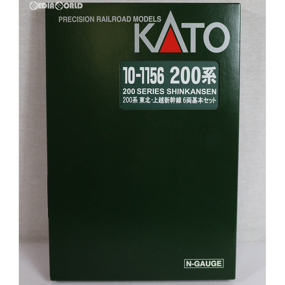 【中古即納】[RWM] 10-1156 200系東北・上越新幹線 基本6両セット Nゲージ 鉄道模型 KATO(カトー) (20120925)