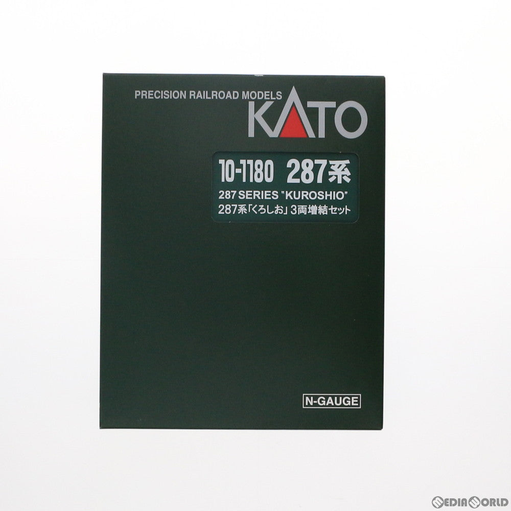 【中古即納】[RWM] 10-1180 287系 「くろしお」 増結3両セット(動力無し) Nゲージ 鉄道模型 KATO(カトー) (20131130)