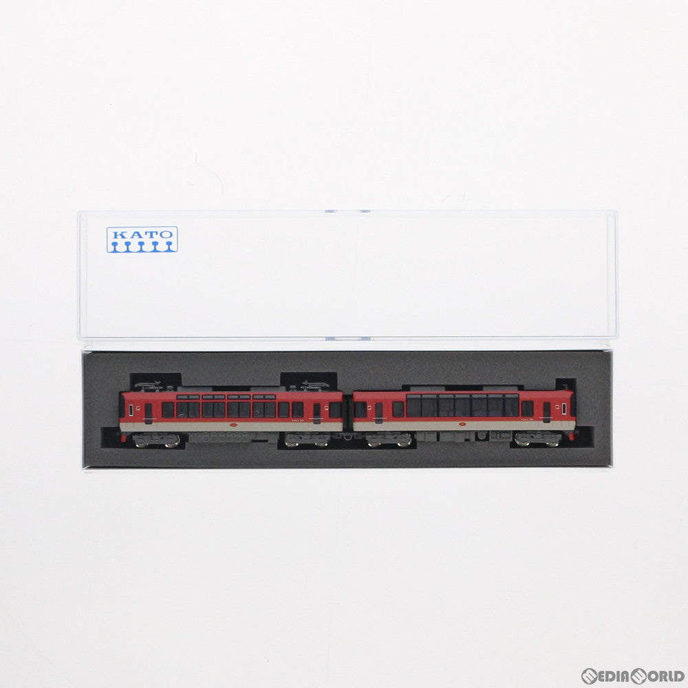 【中古即納】[RWM] 10-411 叡山電鉄 900系(デオ900形) 「きらら」 メープルレッド 2両セット(動力付き) Nゲージ 鉄道模型 KATO(カトー) (20010705)