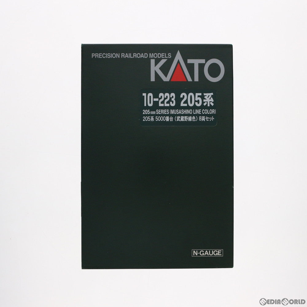 【中古即納】[RWM] 10-223 205系5000番台 武蔵野線色 8両セット(動力付き) Nゲージ 鉄道模型 KATO(カトー) (20040930)