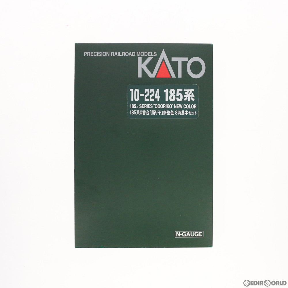 【中古即納】[RWM] 10-224 185系0番台「踊り子」新塗色 8両基本セット(動力付き) Nゲージ 鉄道模型 KATO(カトー) (20041231)