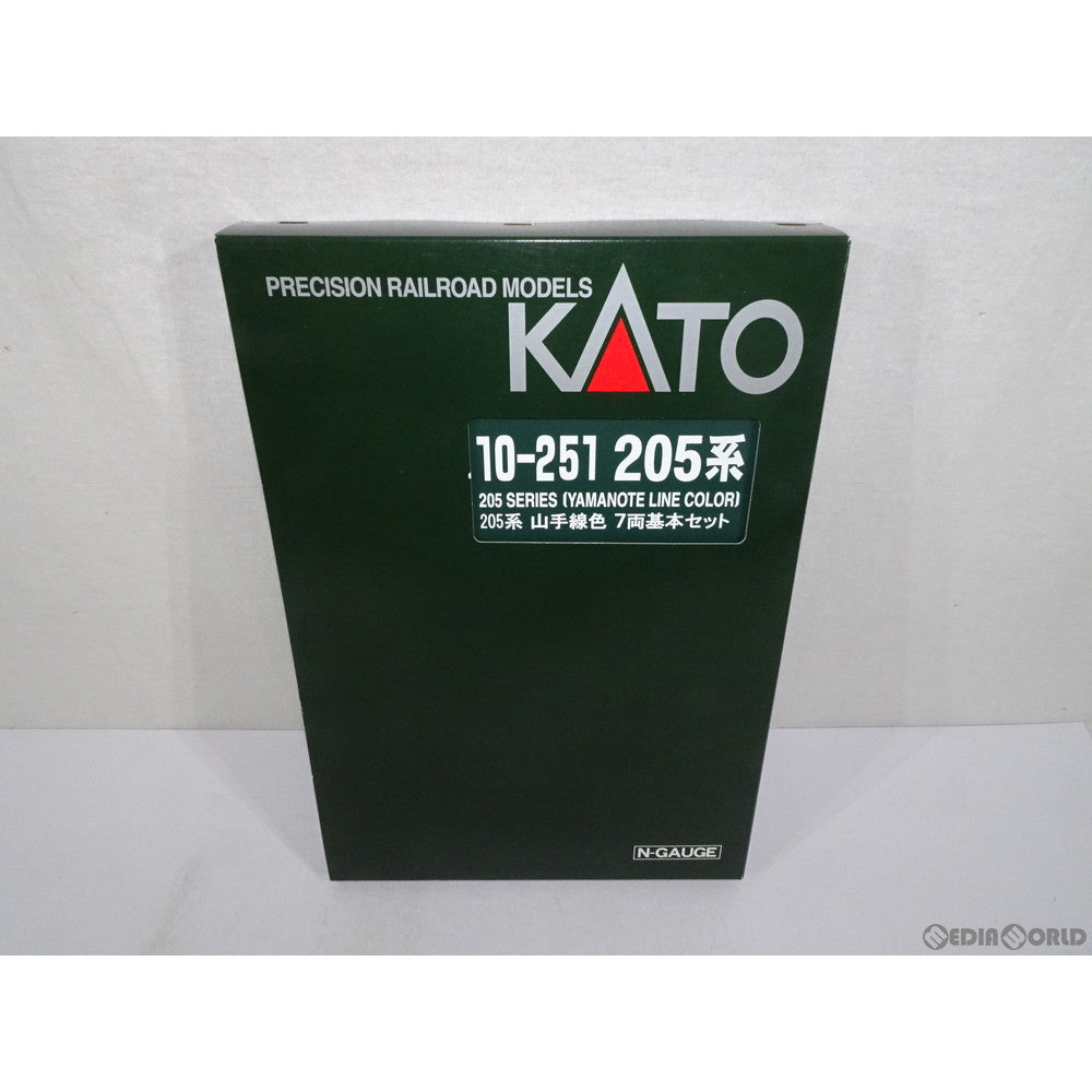 【中古即納】[RWM] 10-251 205系 山手線色 基本7両セット Nゲージ 鉄道模型 KATO(カトー) (20050331)